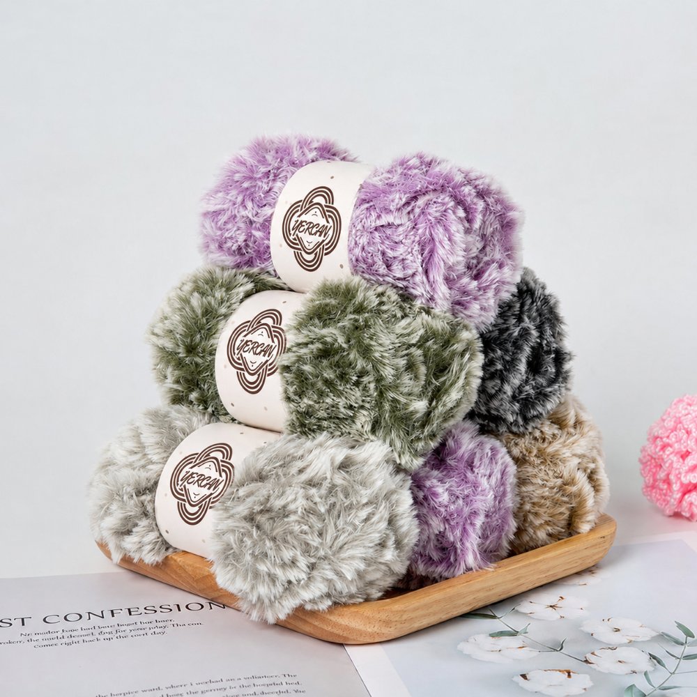 Faux Fur Yarn Faux Fur Yarn